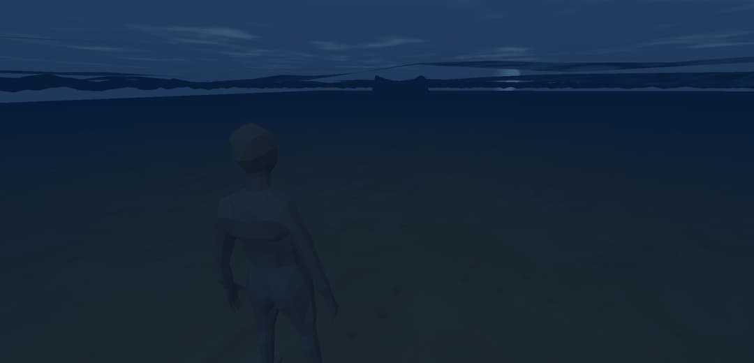 Swimming in island waters